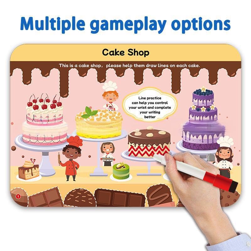 PATPAT® Search and Find Books for Kids Ages 3,4,5,6, Preschool Learning Activities, Educational Reusable Mats for Toddlers, Art & Crafts, Birthday Gifts for Girl and Boy-Multicolor PATPAT® Search and Find Books for Kids Ages 3,4,5,6, Preschool Learning Activities, Educational Reusable Mats for Toddlers, Art & Crafts, Birthday Gifts for Girl and Boy-Multicolor